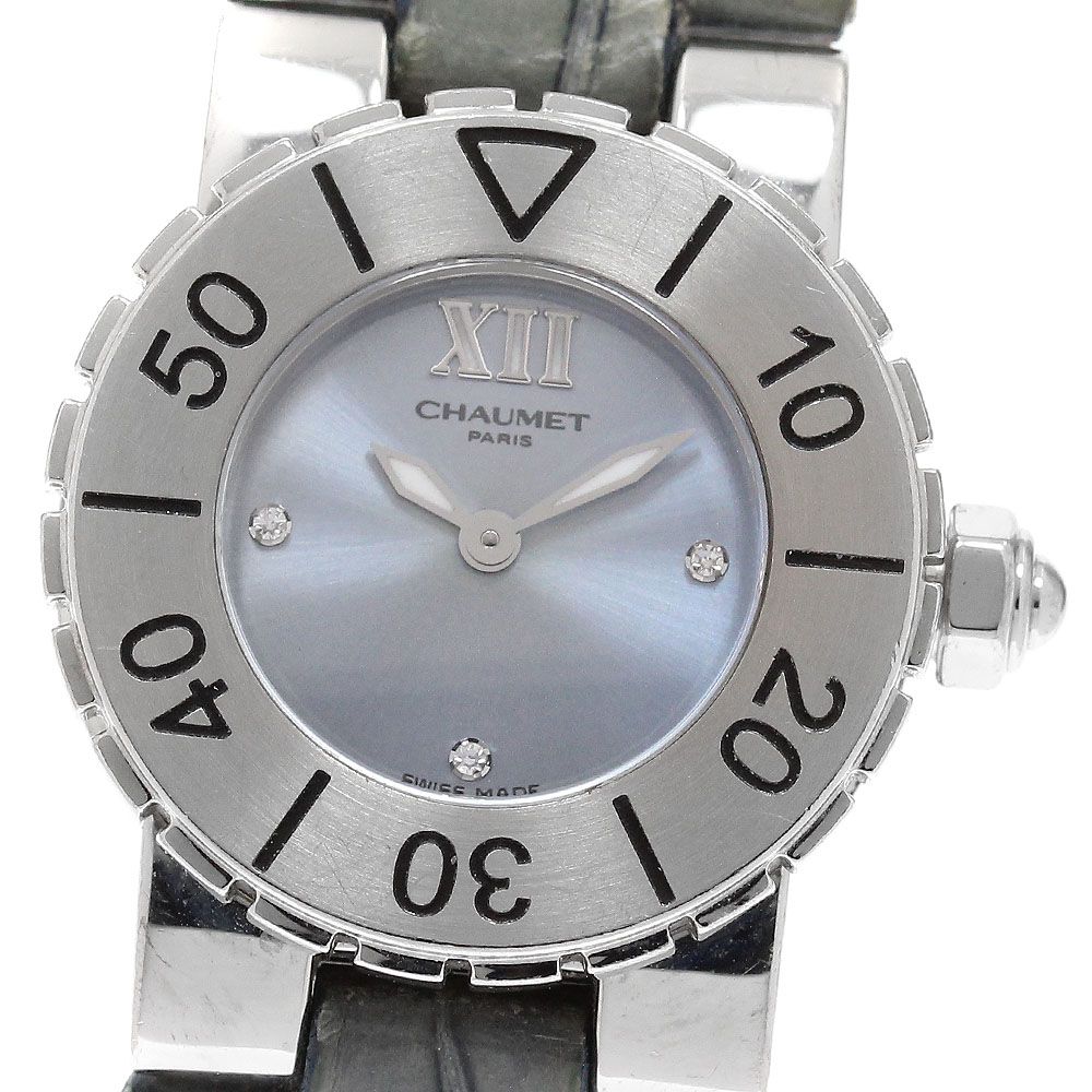 ショーメ Chaumet クラスワン 3Pダイヤ クォーツ レディース_917493