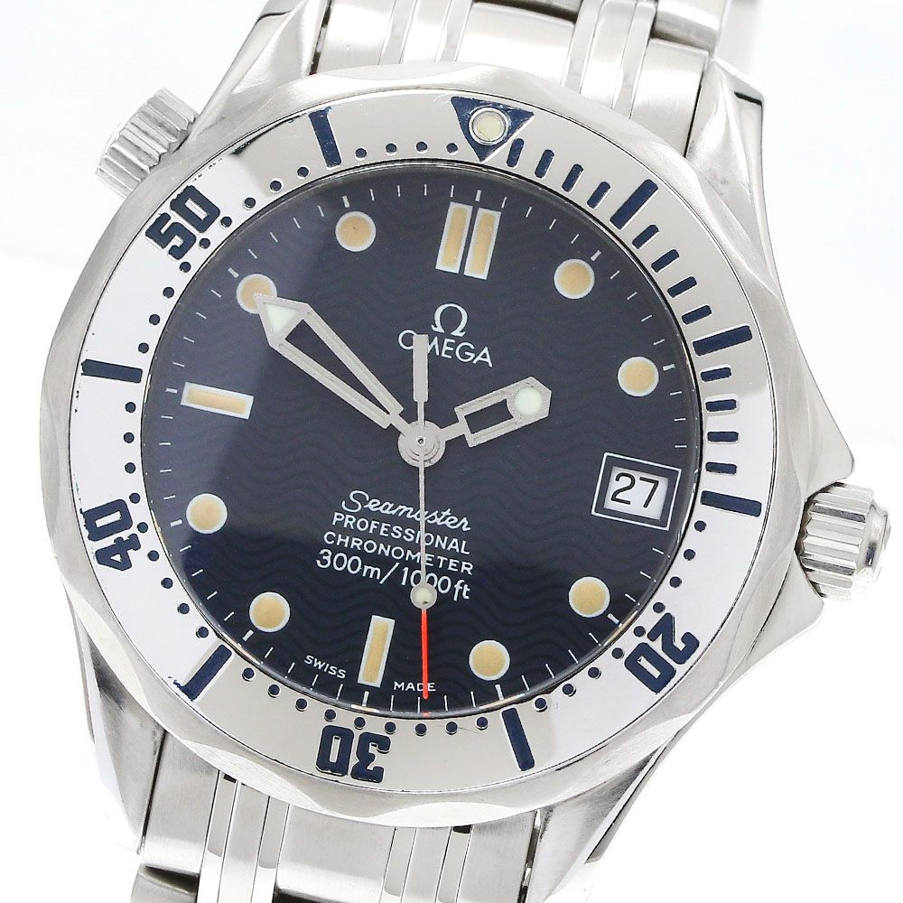 オメガ OMEGA 2552.80 シーマスター ダイバー 300M デイト 自動巻き ボーイズ_908661