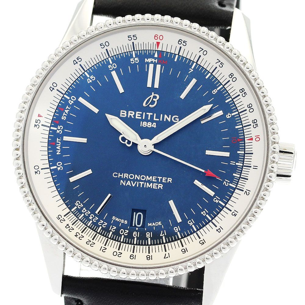 ブライトリング BREITLING A17325 ナビタイマー デイト 自動巻き メンズ保証書付き_914111
