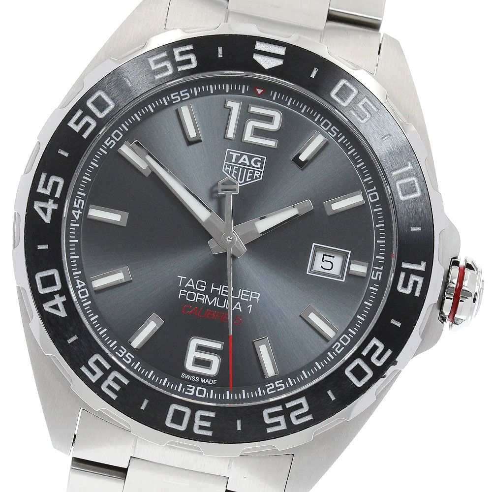 タグホイヤー TAG HEUER WAZ 2011.BA 0842 フォーミュラー1 デイト キャリバー5 自動巻き メンズ 箱 保証書付き_917153