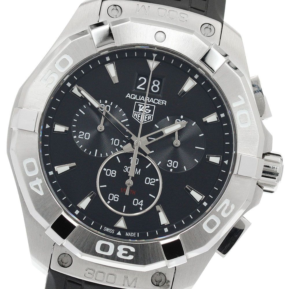 タグホイヤー TAG HEUER CAY1110.FT6041 アクアレーサー デイト クロノグラフ クォーツ メンズ 箱 保証書付き_911137
