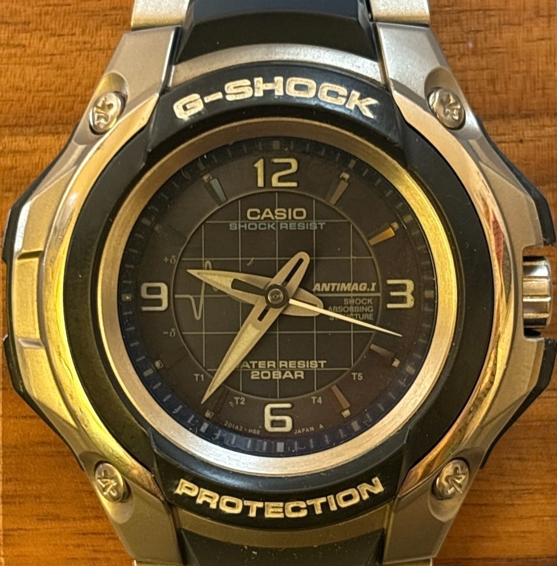 CASIO カシオ MT G GC 2000 クォーツ メンズ腕時計 レトロ 電池交換済み 長期保管