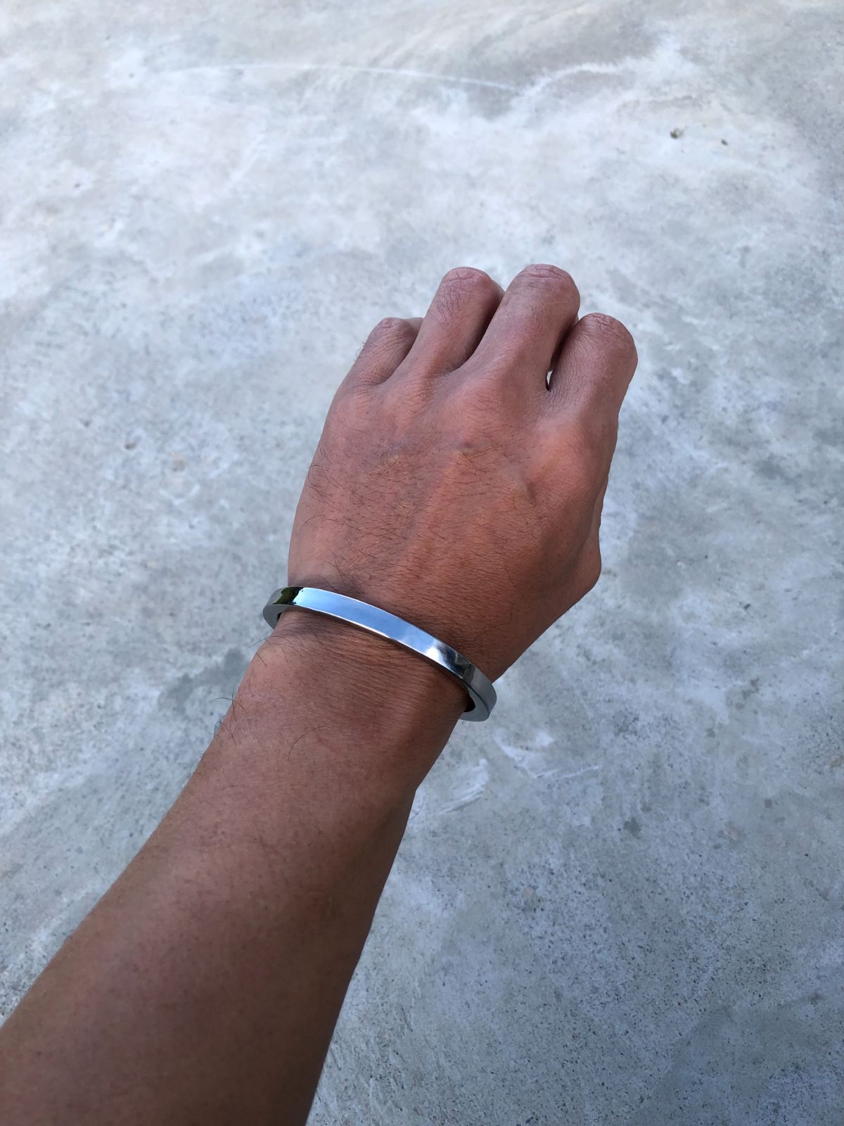  titanium eagle bangle Forged 純チタン製チタンバングル 鍛造品 バングル リストバンド アクセサリー