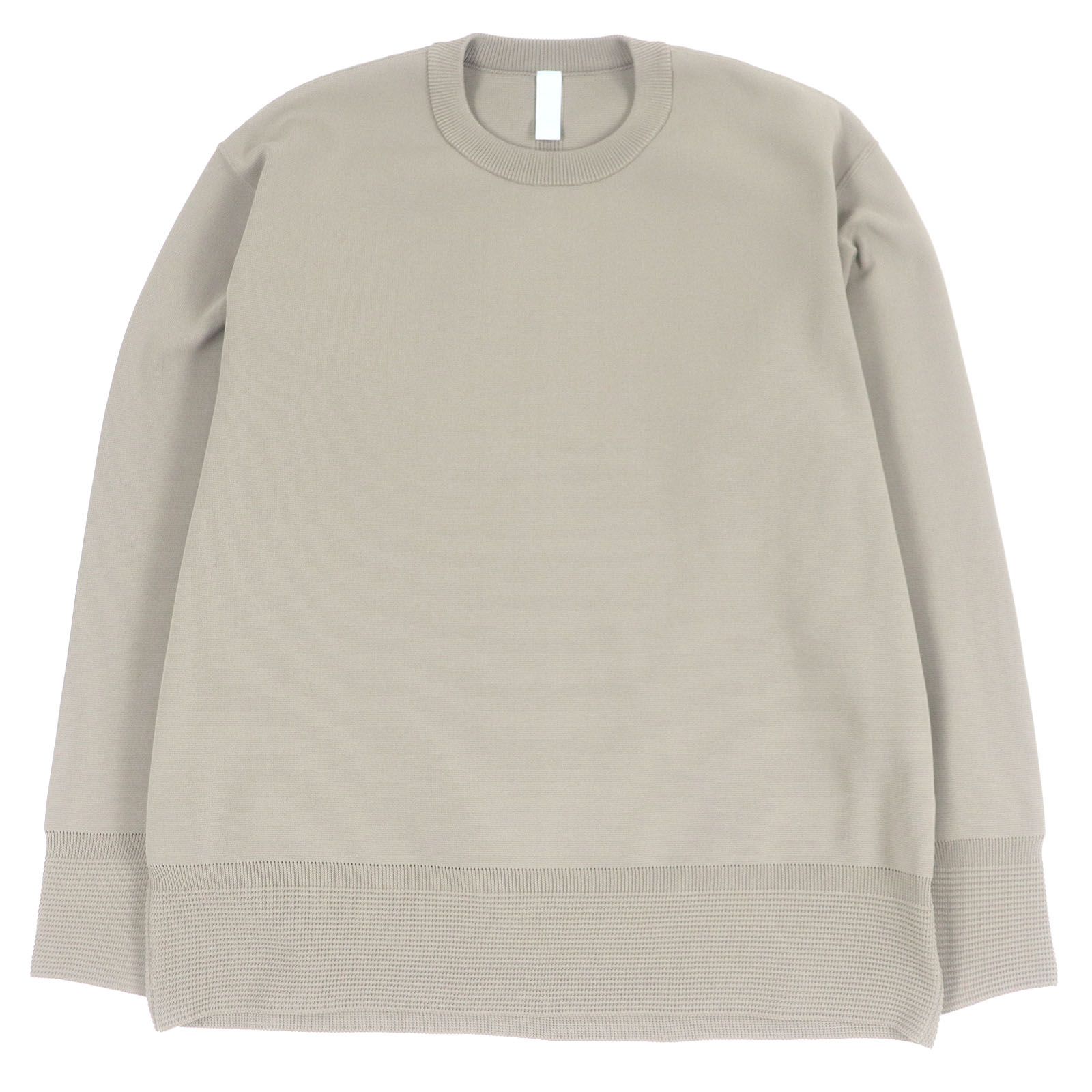 極美品□CFCL シーエフシーエル CF007KN286BNSM クルーネック ロングスリーブ 長袖ニット セーター カーキ 5 日本製 正規品 メンズ 極美品□CFCL シーエフシーエル CF007KN286BNSM クルーネック ロング