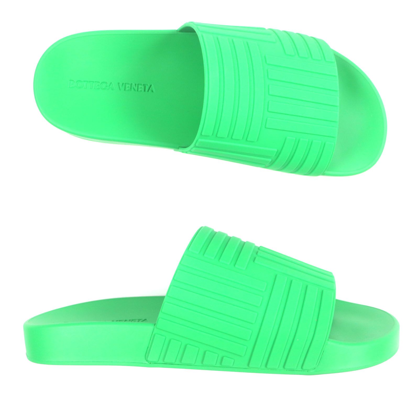 未使用品▽BOTTEGAVENETA ボッテガヴェネタ 690105 SLIDER SANDAL