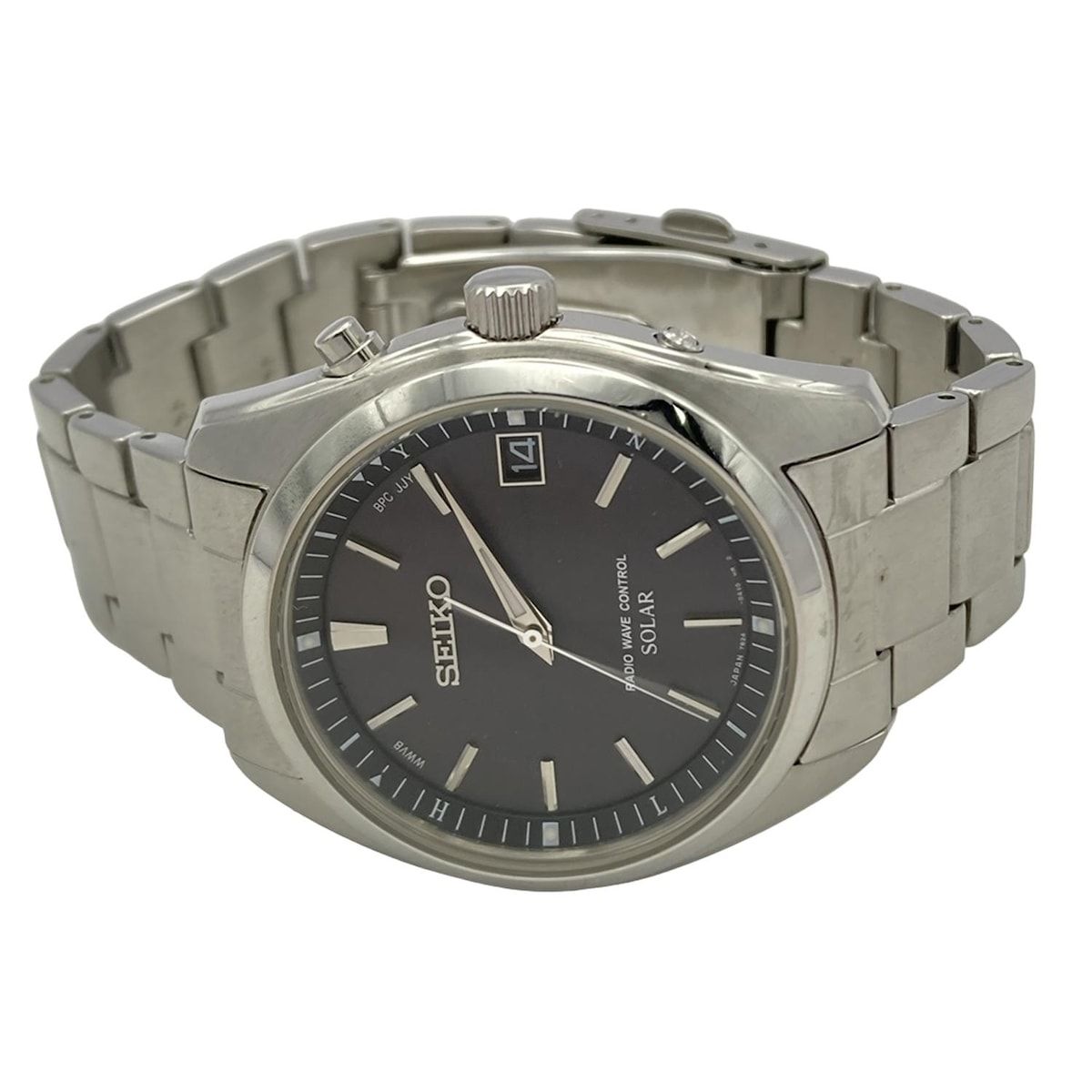 SEIKO セイコー 腕時計 7 B 24 0 AN メンズ 黒