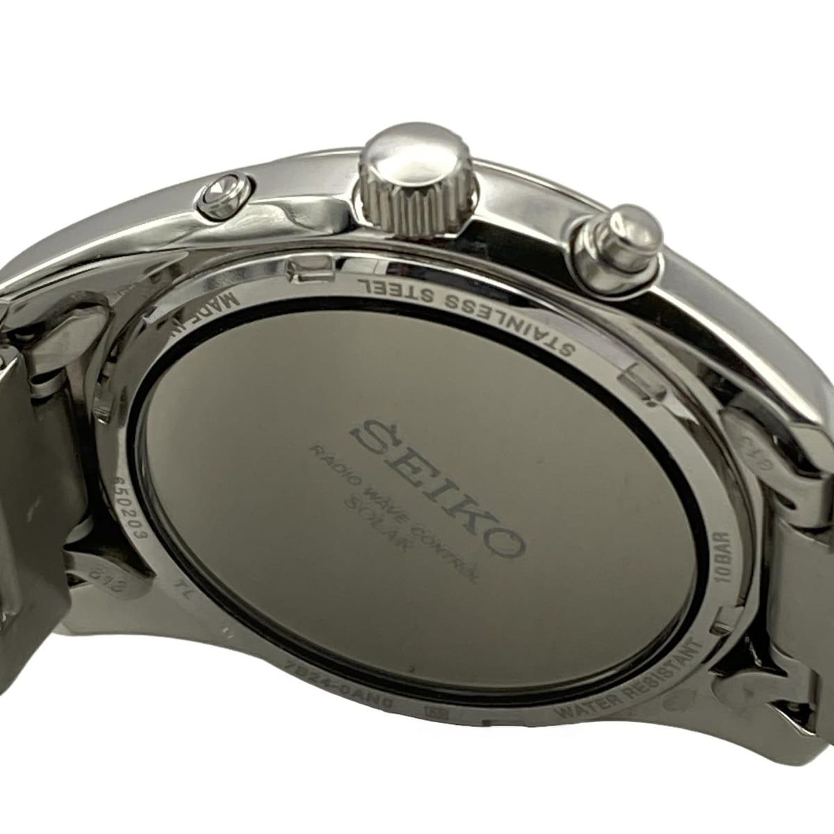  SEIKO セイコー 腕時計 7 B 24 0 AN メンズ 黒 その他 時計