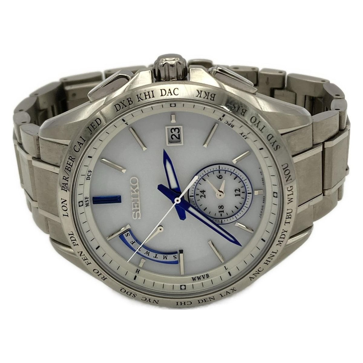 SEIKO セイコー 腕時計 8 B 63 0 AA メンズ 白