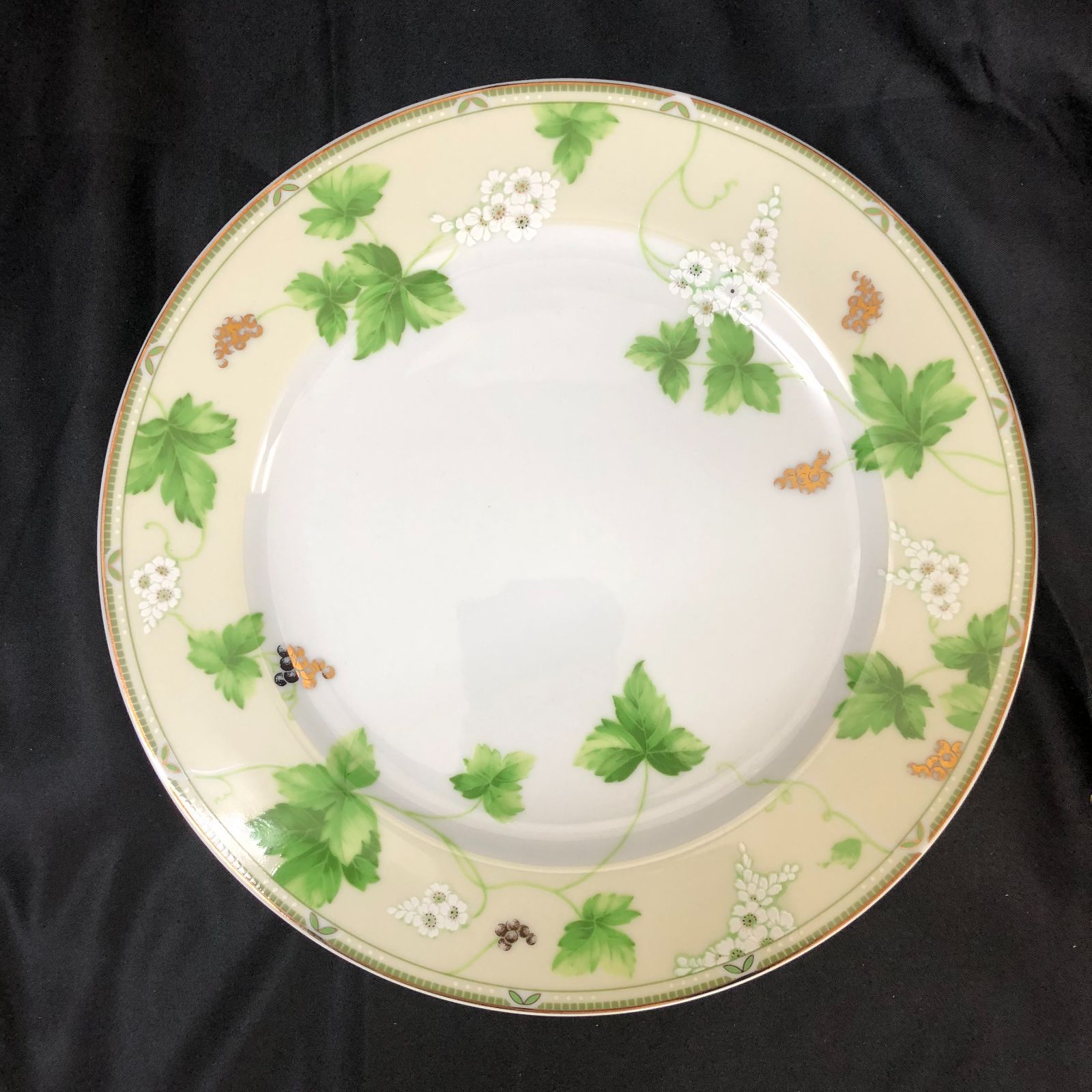 NARUMI ナルミ 皿 パーティーセット 草花 大皿1枚 小皿5枚 NA003