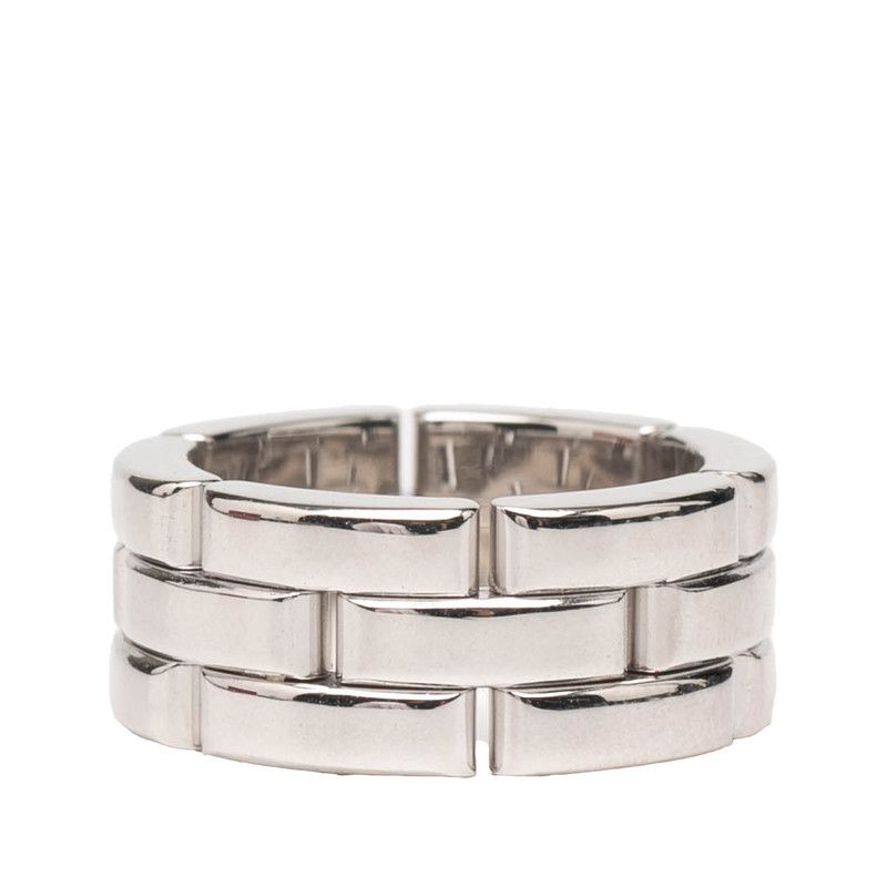 カルティエ マイヨン パンテール リング 指輪 47 K18WG ホワイトゴールド レディース CARTIER 1-0235798