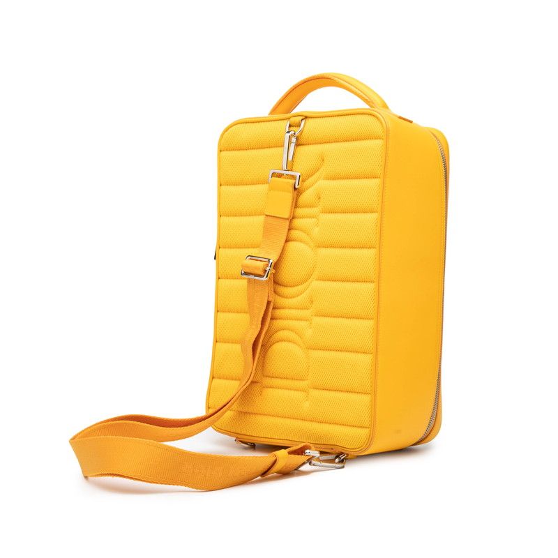 ディオール オブリーク ワールドツアー ボディバッグ スリングバッグ イエロー レザー レディース Dior 1-0236357