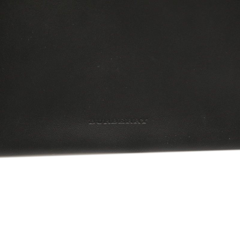 バーバリー ウエストバッグ ボディバッグ ブラック レザー レディース BURBERRY 1-0236375 DECORATOM_COM_BR