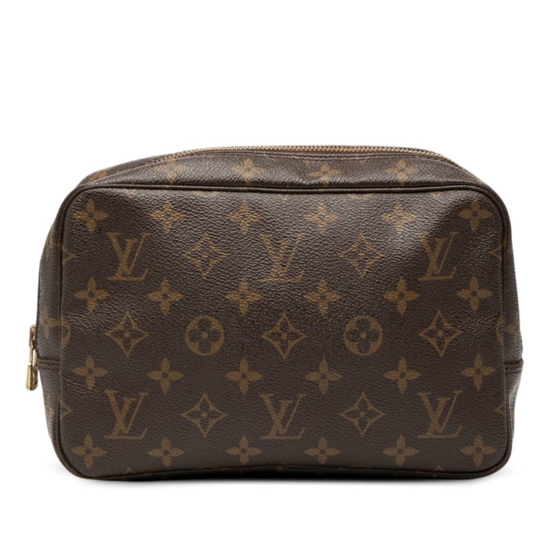 ルイ ヴィトン モノグラム トゥルース トワレット23 セカンドバッグ クラッチバッグ M47524 ブラウン PVC レディース LOUIS VUITTON 1-0236480