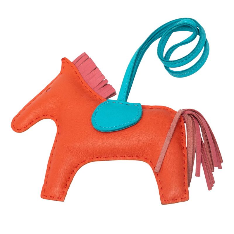 エルメス ロデオ チャーム GM レッド系 スイフト レディース HERMES 1-0236887