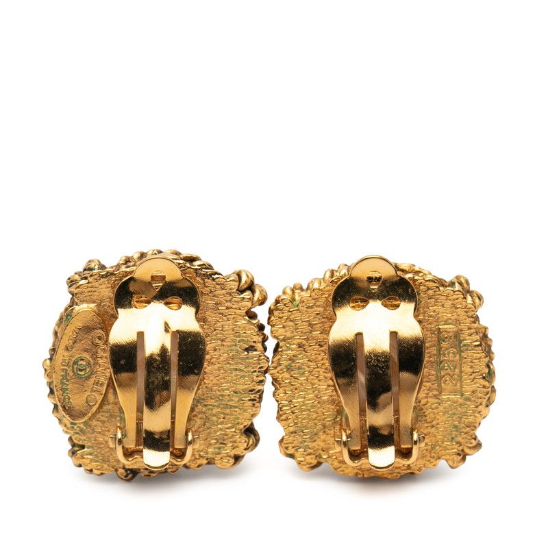 シャネル スクエア ゴールド メッキ フェイクパール レディース CHANEL 1-0237875