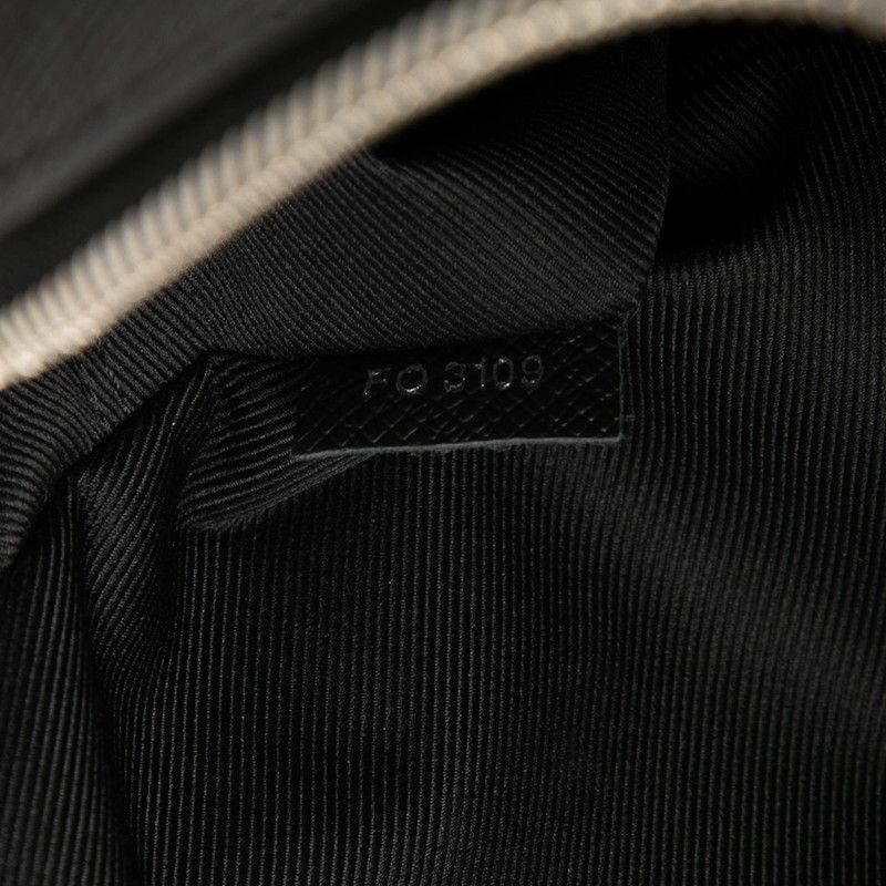 ルイ ヴィトン タイガラマ バムバッグ アウトドア ボディバッグ ウエストバッグ M30245 ノワール ブラック PVC レザー レディース LOUIS VUITTON 222-38643 DECORATOM_COM_BR