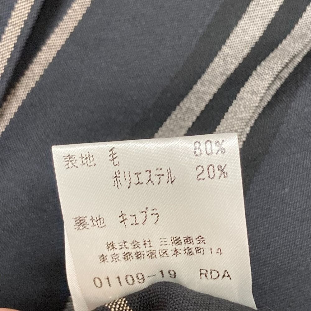 ストライプ プリーツ