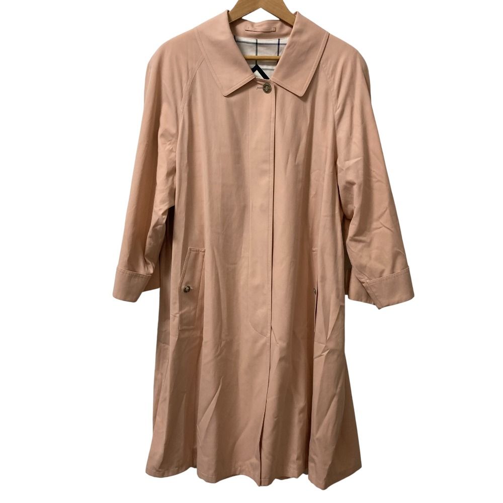 Burberrys バーバリーズ ステン コート バルマカーンコート サイズ15 ピンク レディース 古着
