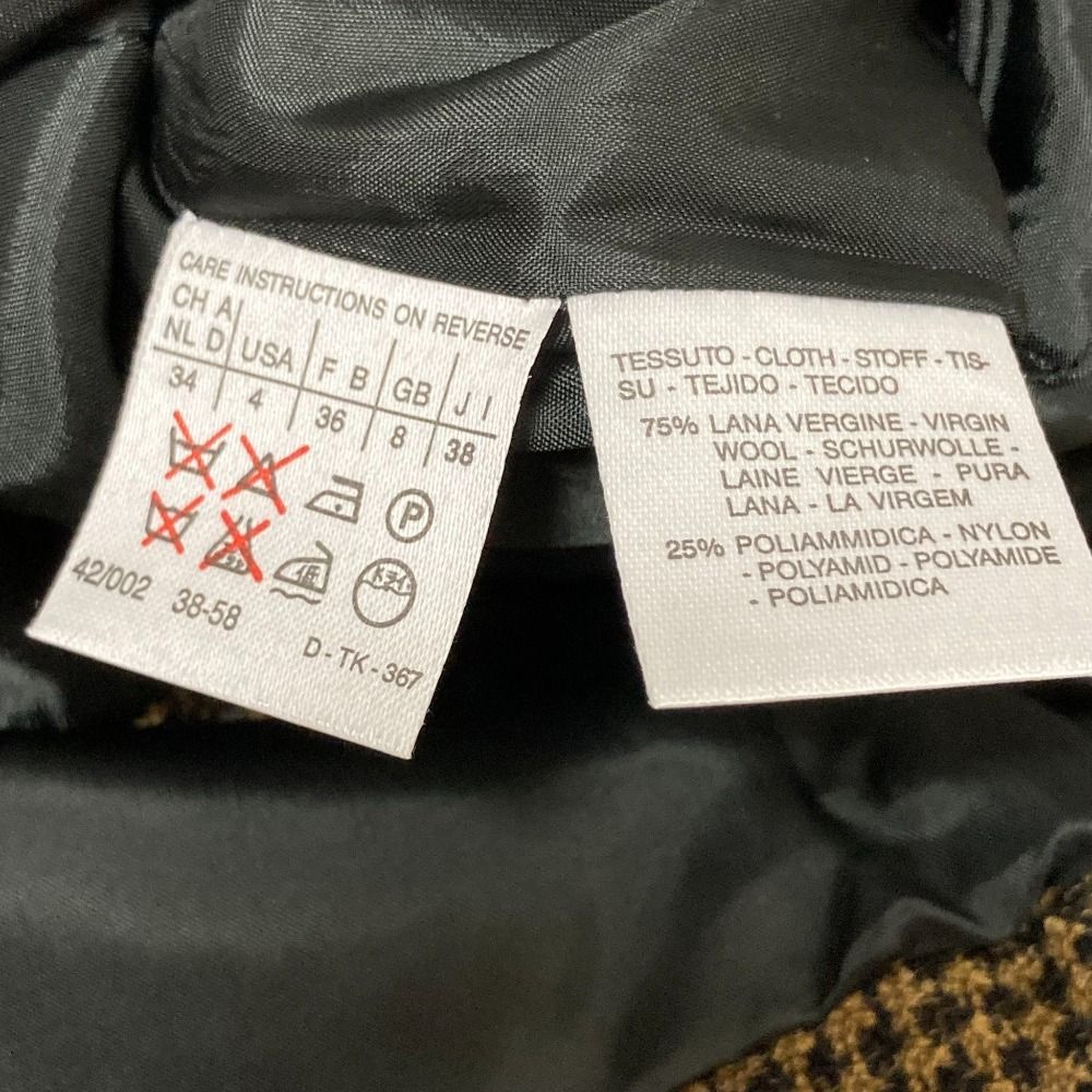 マックスマーラ 千鳥格子柄