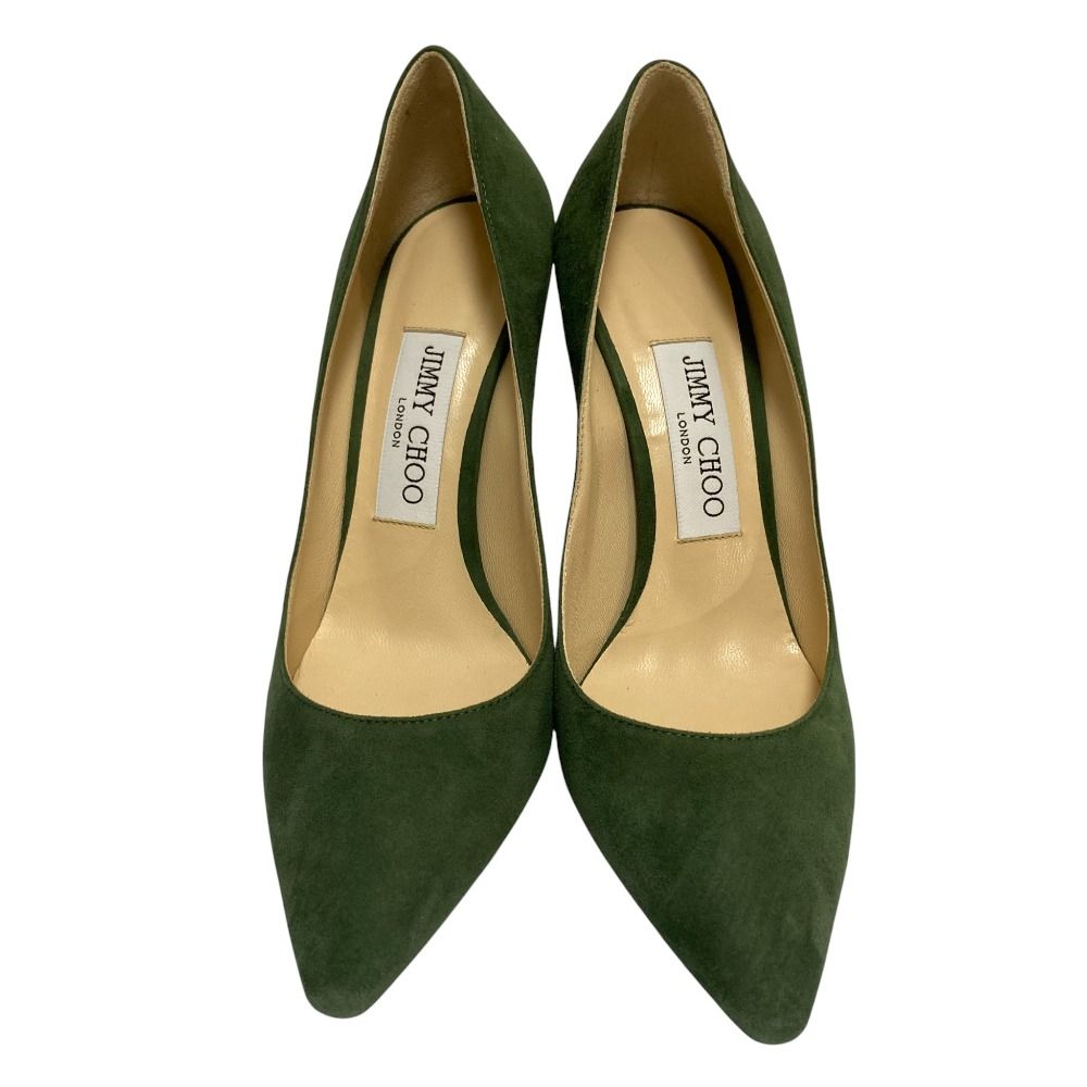 新品同様 JIMMY CHOO ジミーチュウ ROMY85 ポインテッドトゥ