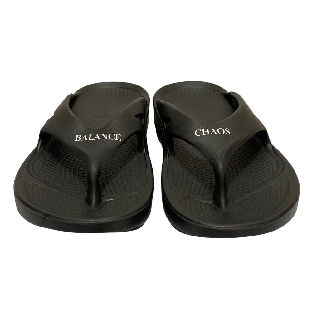 24 SS OOFOS ウーフォス アンダーカバー リカバリーサンダル サイズ37 約23.5 cm ブラック レディース 古着