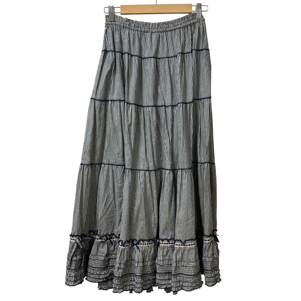 ロングティアードスカート