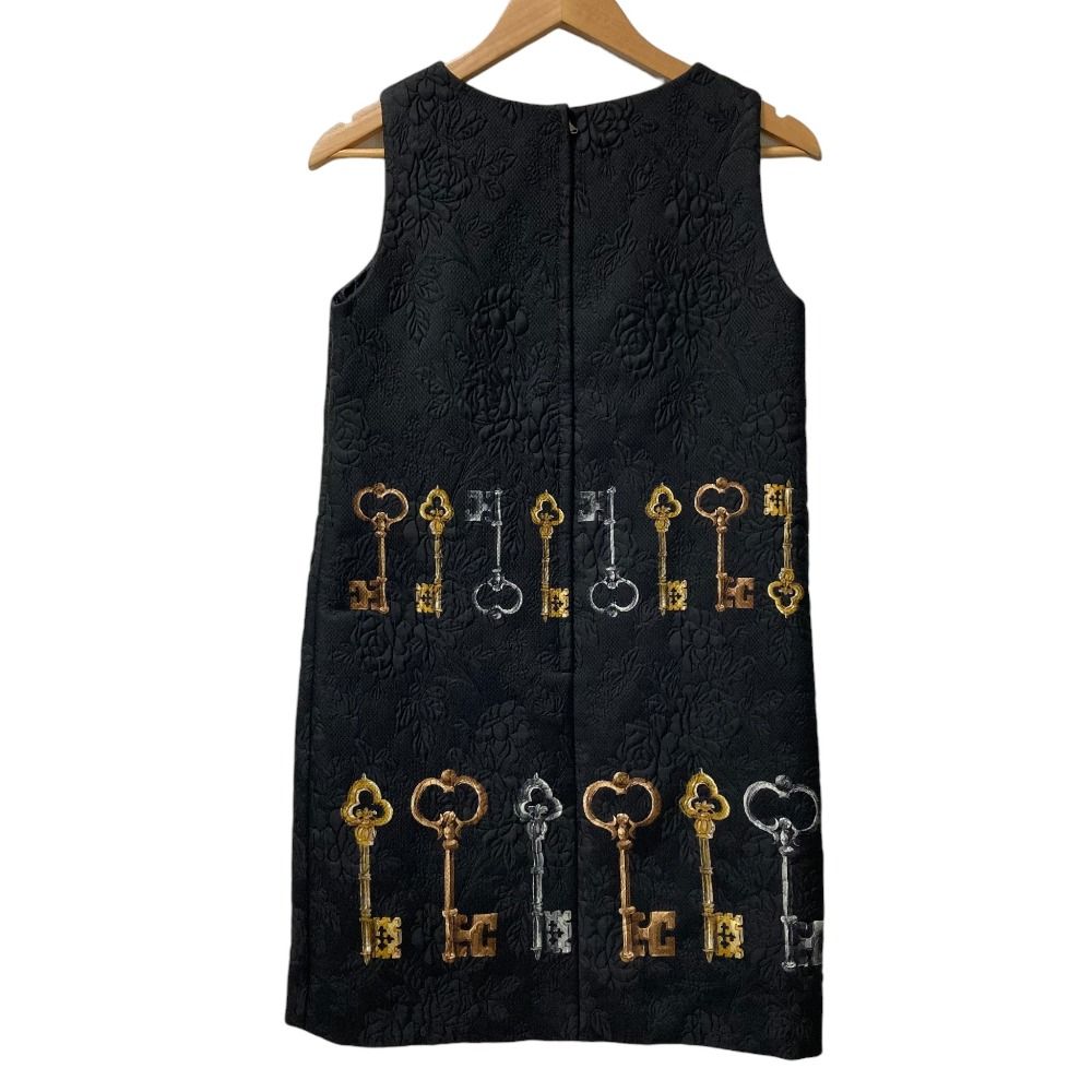 美品 DOLCE&GABBANA ドルチェアンドガッバーナ フラワージャガード