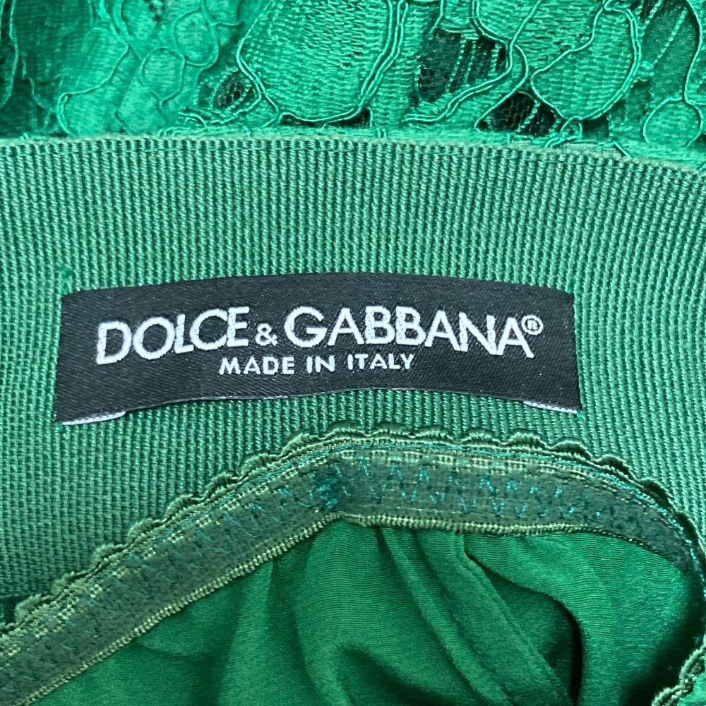 美品 DOLCE&GABBANA ドルチェアンドガッバーナ フラワーレース