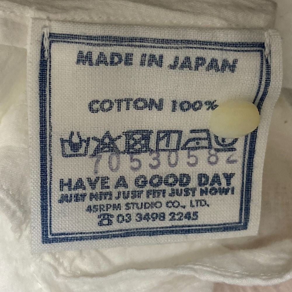 ブラウス ホワイト