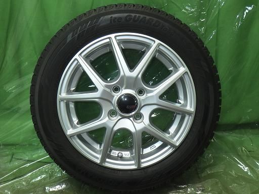 スタッドレス 22年製 バリ山 14インチ ヨコハマ アイスガードiG 60