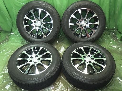 スタッドレス DEEP IMPACT 15インチ ブリヂストン ブリザックVRX