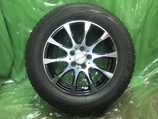 スタッドレス DEEP IMPACT 15インチ ブリヂストン ブリザックVRX