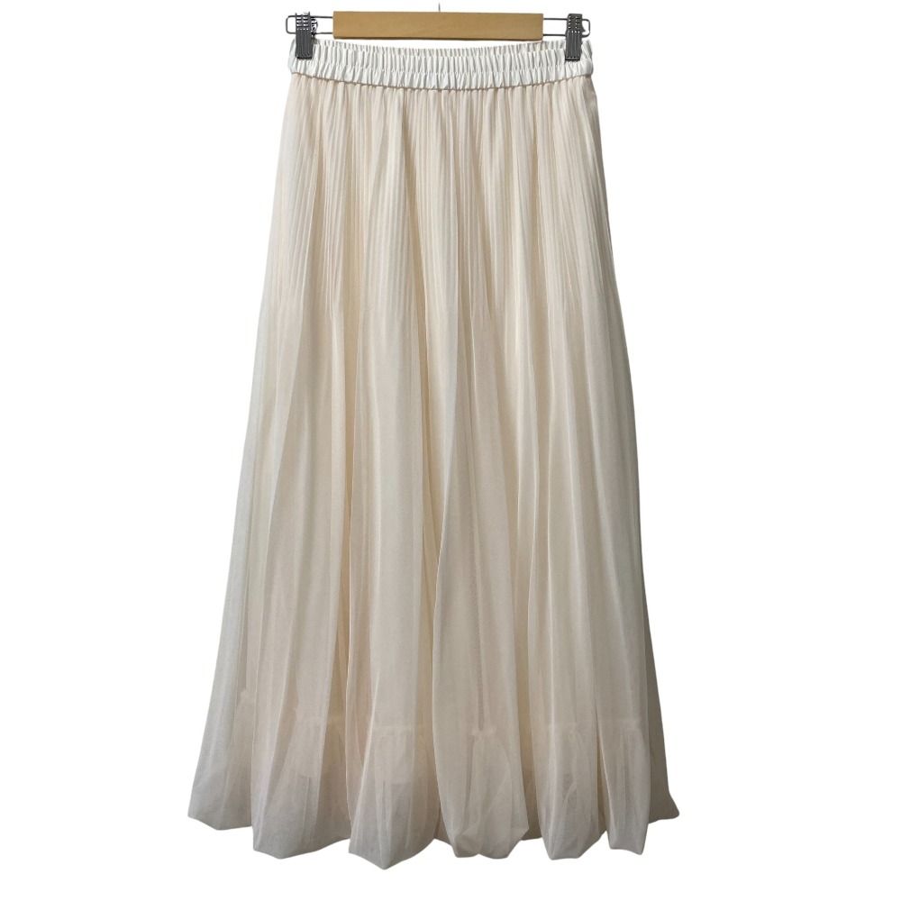 25 SS Diagram ダイアグラム グレースコンチネンタル チュールバルーンスカート サイズ36 ホワイト レディース 古着