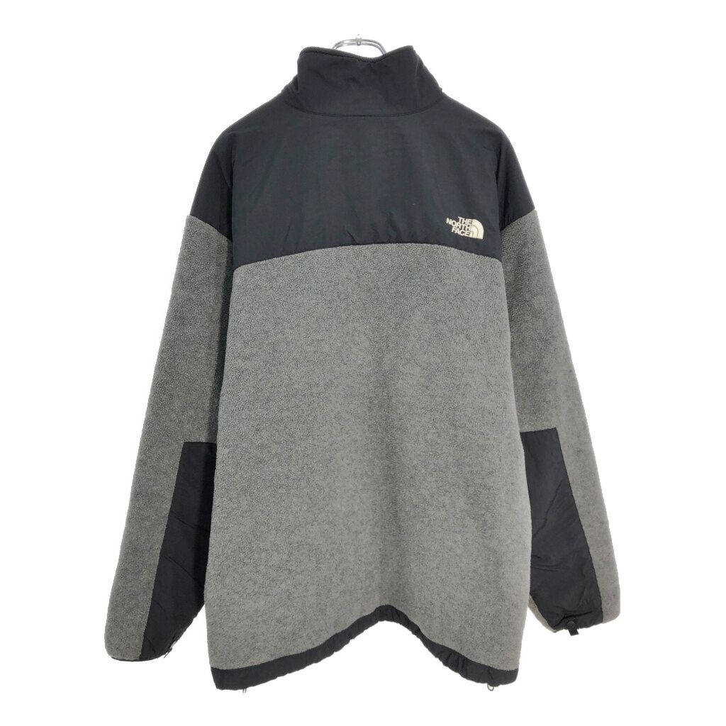THE NORTH FACE ノースフェイス Denali デナリ フリースジャケット アウトドア グレー メンズ XL 古着 V6864