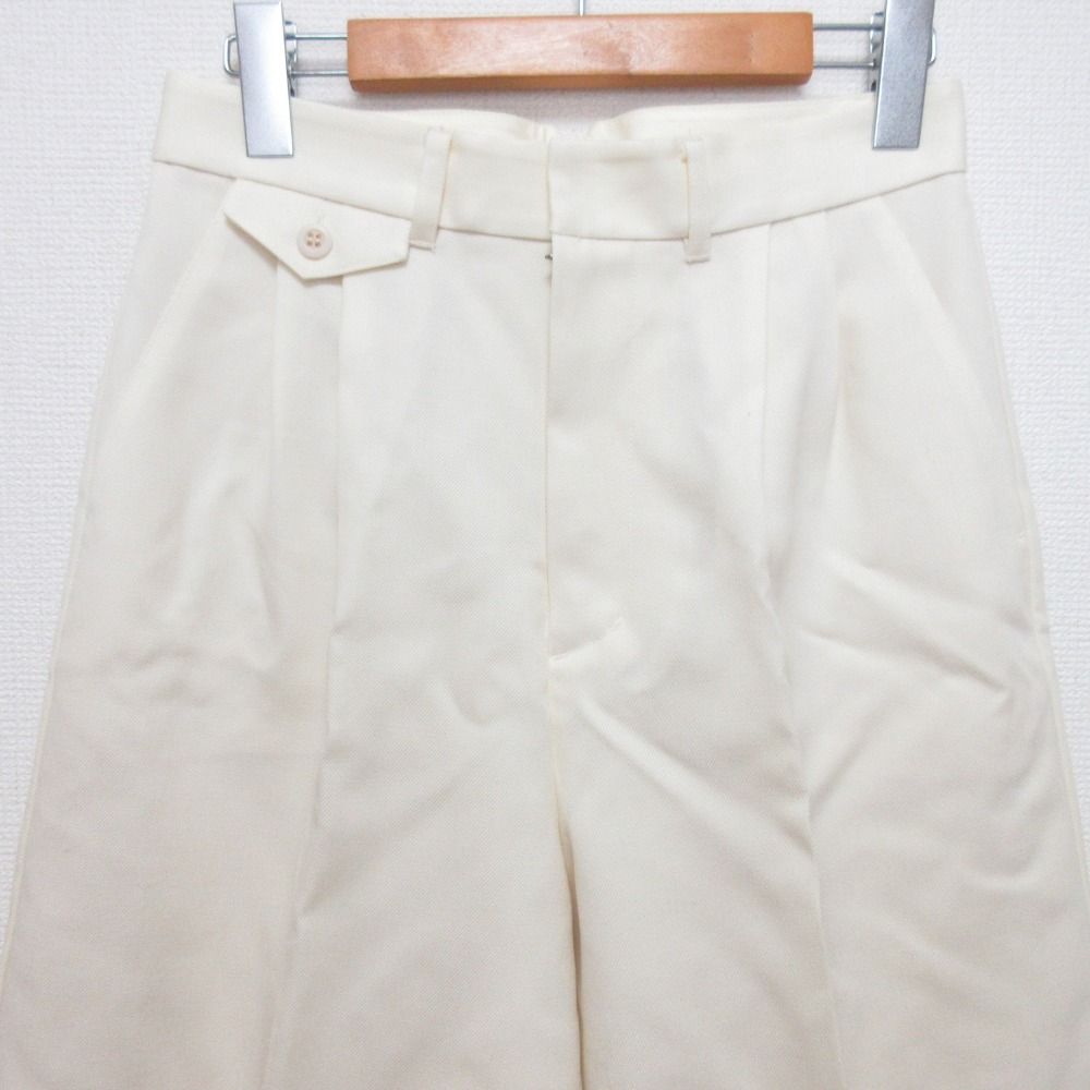 未使用 24AW Grace CLASS グレースクラス ウールツイルハーフ