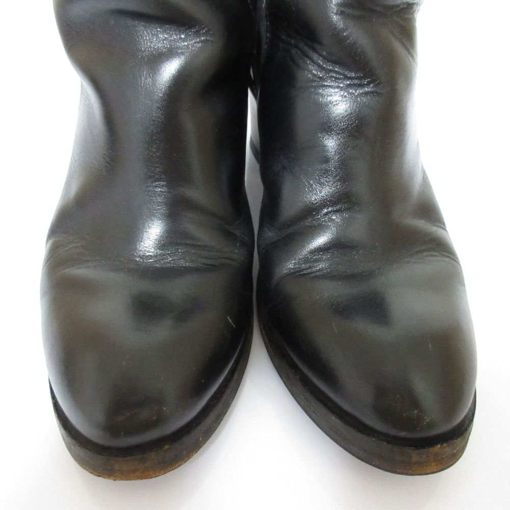 ファビオルスコーニ サイドゴアブーツ ブラック 36 23cm