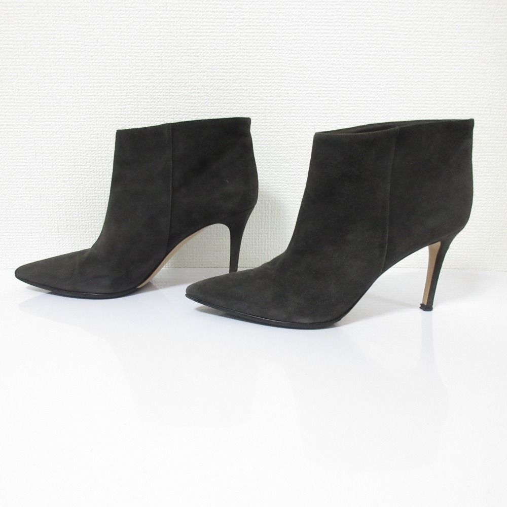 良品◎ジャンヴィトロッシ サンダル ウェッジソール スタッズ レザー