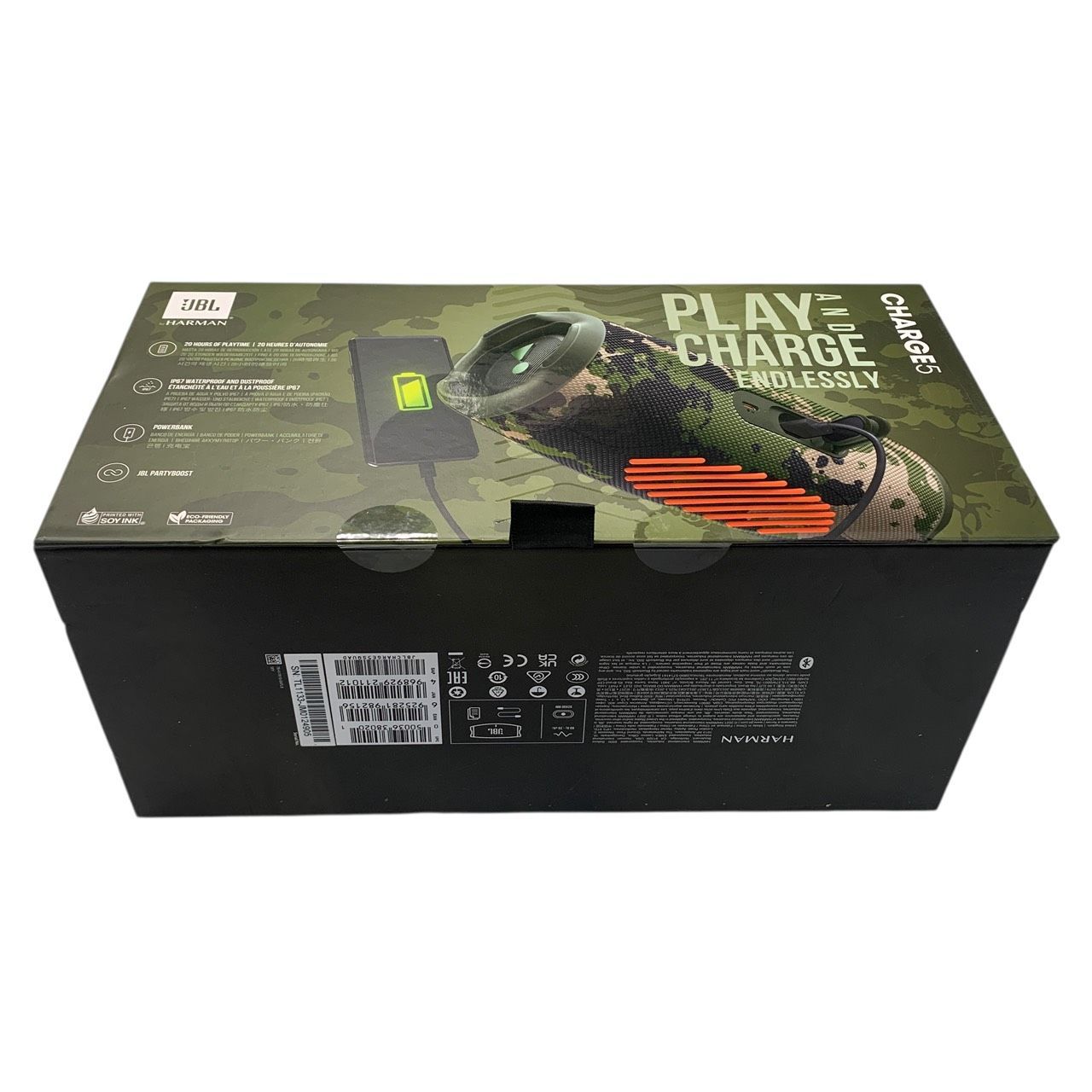 3438 jbl ジェービーエル charge5 Bluetooth スピーカー SQUAD ワイヤレス