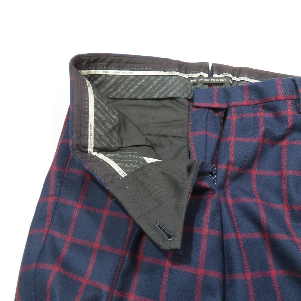 ウール チェック