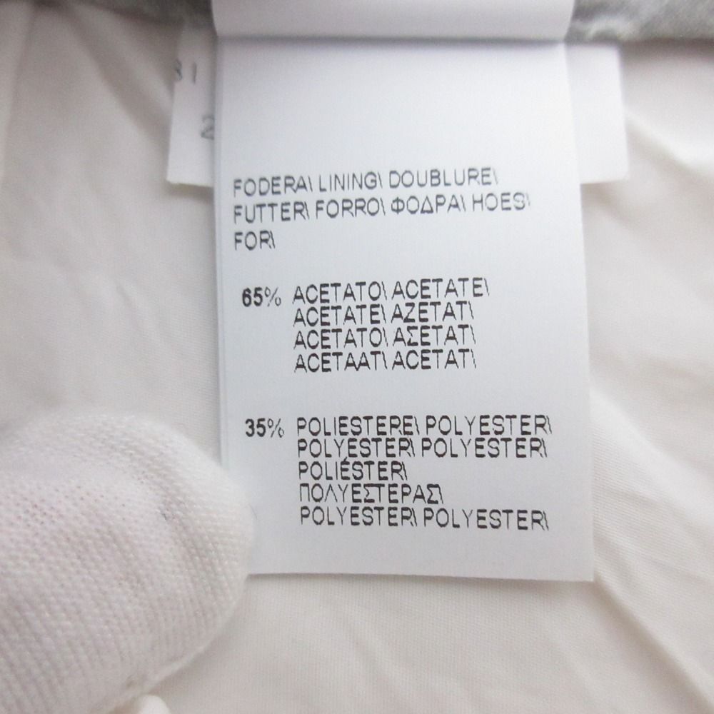 リネンブレンド ツータック