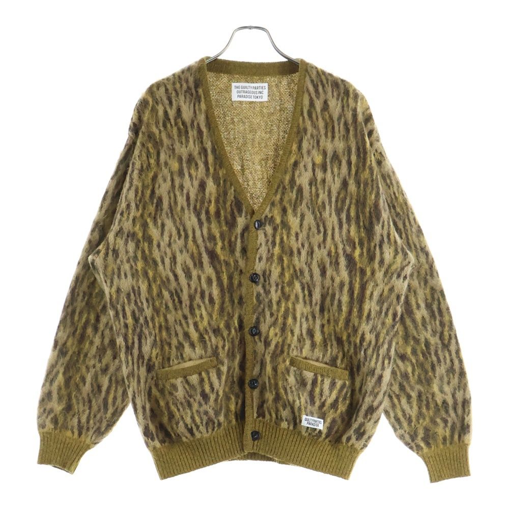 WACKO MARIA (ワコマリア) 22SS LEOPARD MOHAIR KNIT CARDIGAN 