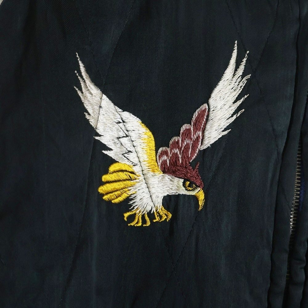 KOREAベトジャン50s スカジャン 龍刺繍 1950s Japanese Souvenir