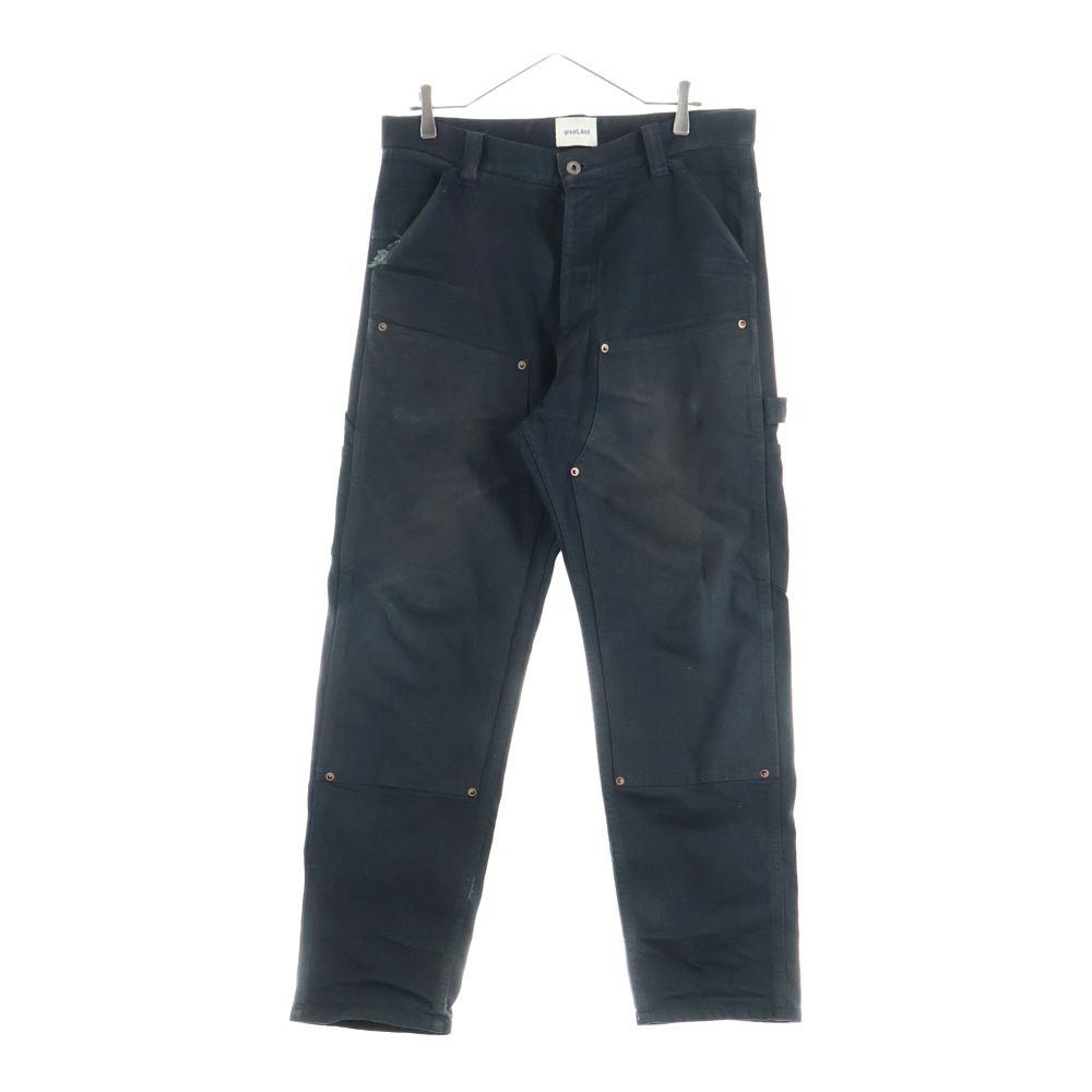greatLand グレイトランド ORIGINAL NO MAN CARPENTER DOUBLE KNEE PANT ノーマンカーペンターダブルニーパンツ ブラック