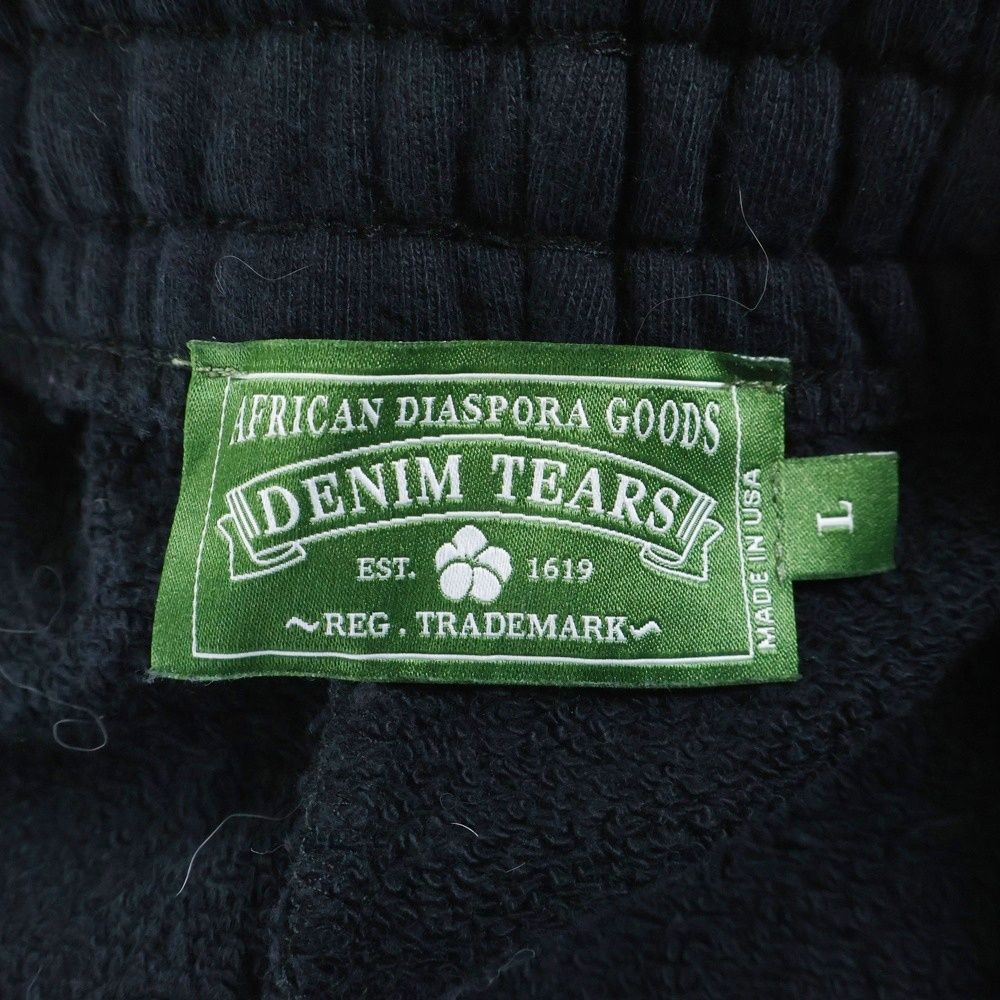 PANTS コットンピースロゴスウェットパンツ