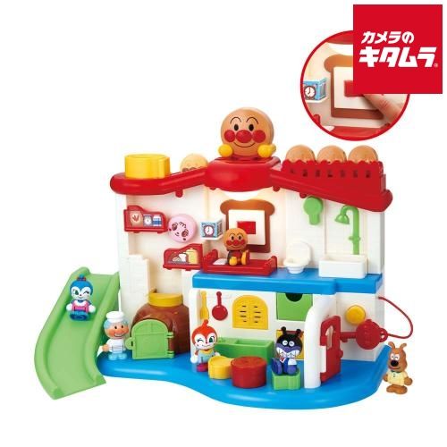 バンダイ サウンドいろいろ ライトがピカッ なかまたちとあそぼう アンパンマンはじめてハウスDX