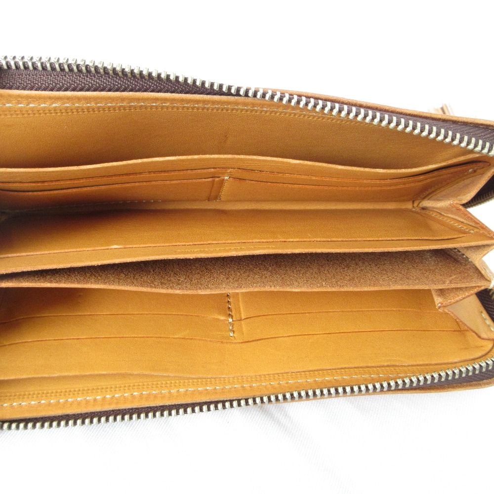 ロングウォレット キャメル