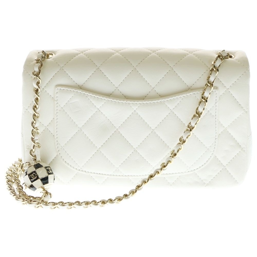 CHANEL (シャネル) ミニマトラッセ ココボール シングルフラップ