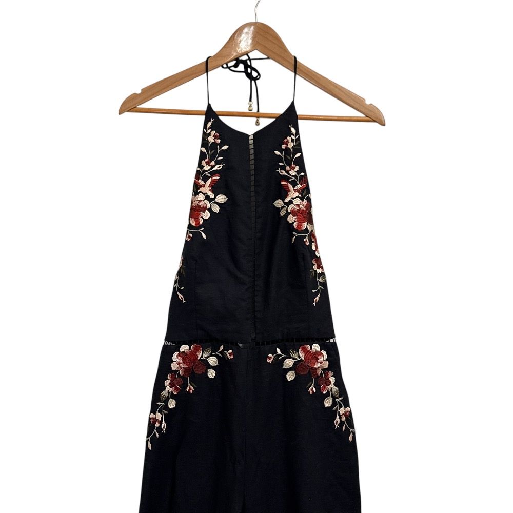 ホルターネック オールインワン