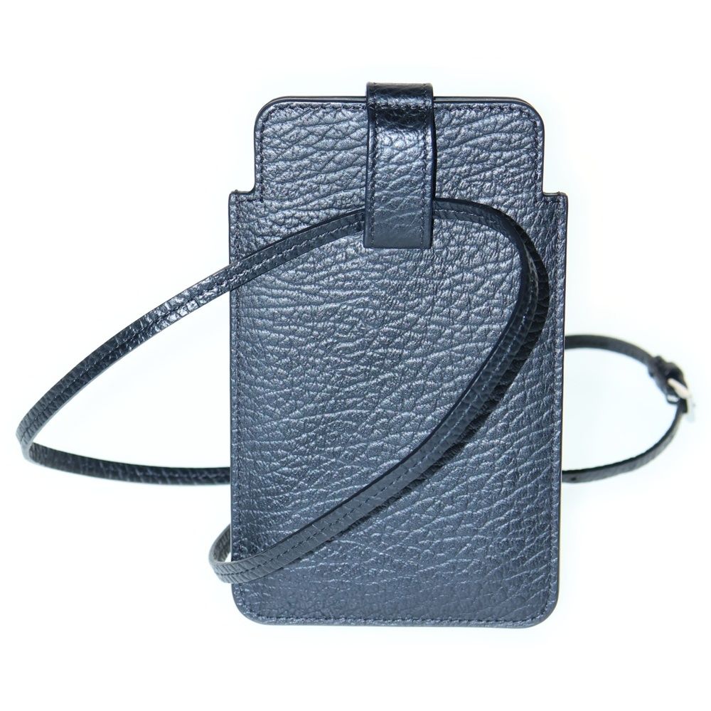 Maison Margiela 11 メゾンマルジェラ11 Phone H er 4ステッチ フォンホルダー スマホケース ブラック