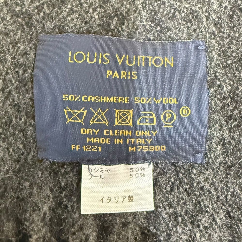 美品 LOUIS VUITTON ルイヴィトン エシャルプ モノグラム